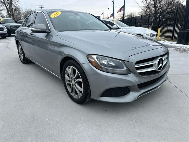 used 2015 Mercedes-Benz C-Class car, priced at $9,895