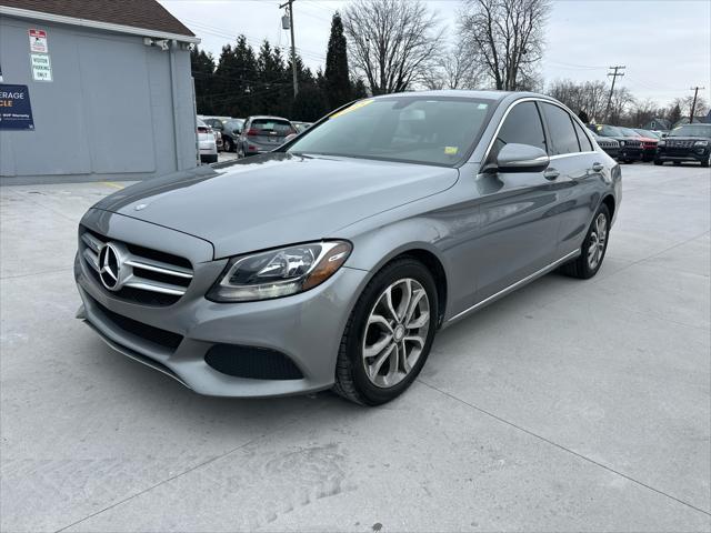 used 2015 Mercedes-Benz C-Class car, priced at $9,895