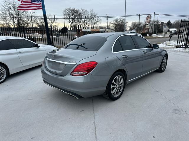 used 2015 Mercedes-Benz C-Class car, priced at $9,895