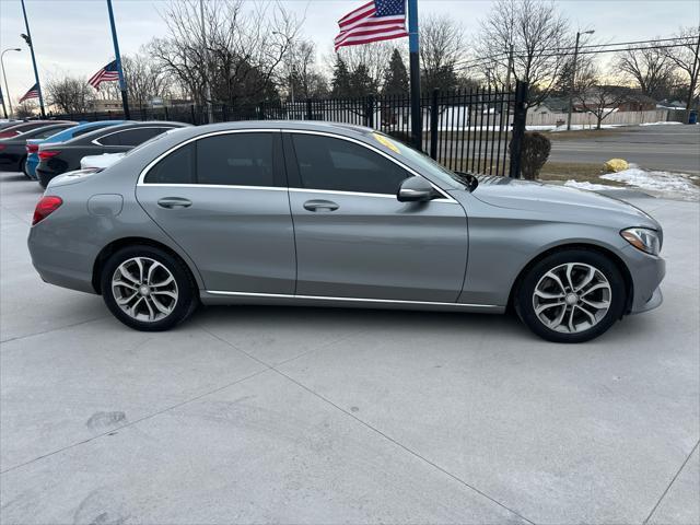 used 2015 Mercedes-Benz C-Class car, priced at $9,895