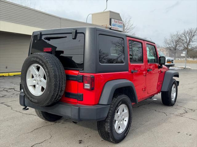 used 2017 Jeep Wrangler Unlimited car, priced at $15,995