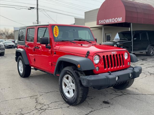 used 2017 Jeep Wrangler Unlimited car, priced at $15,995