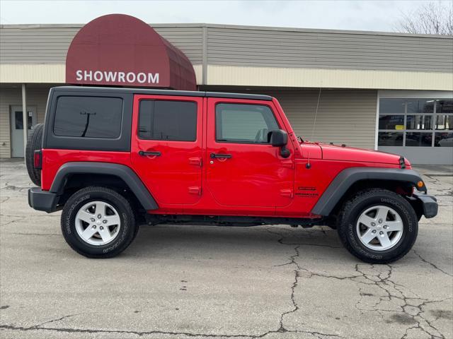 used 2017 Jeep Wrangler Unlimited car, priced at $15,995