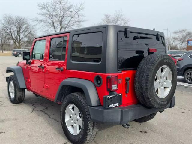 used 2017 Jeep Wrangler Unlimited car, priced at $15,995