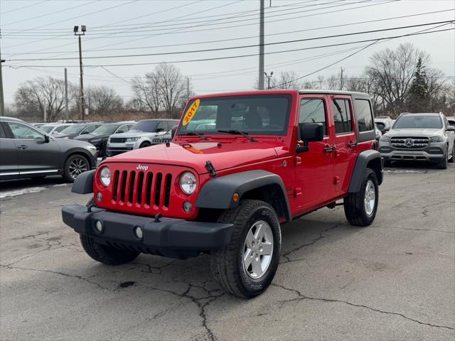 used 2017 Jeep Wrangler Unlimited car, priced at $15,995