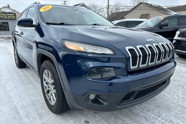 used 2018 Jeep Cherokee car, priced at $12,995