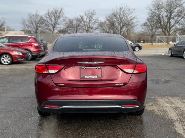 used 2015 Chrysler 200 car, priced at $4,999