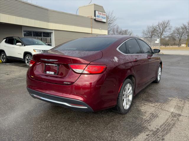 used 2015 Chrysler 200 car, priced at $4,999