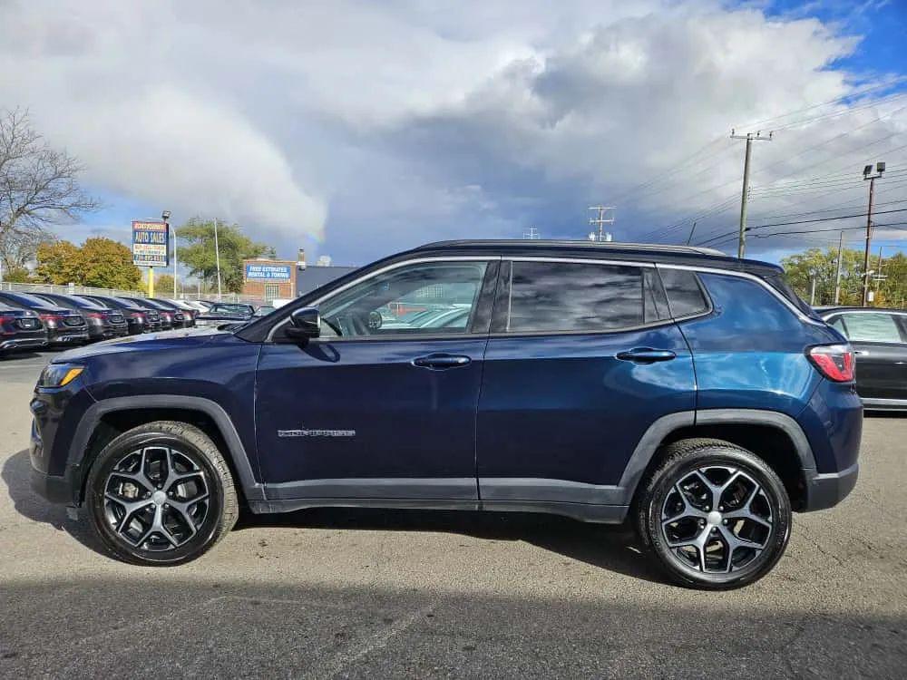 used 2024 Jeep Compass car, priced at $22,999