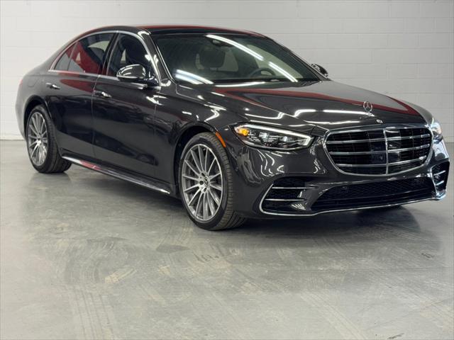 used 2021 Mercedes-Benz S-Class car, priced at $64,995