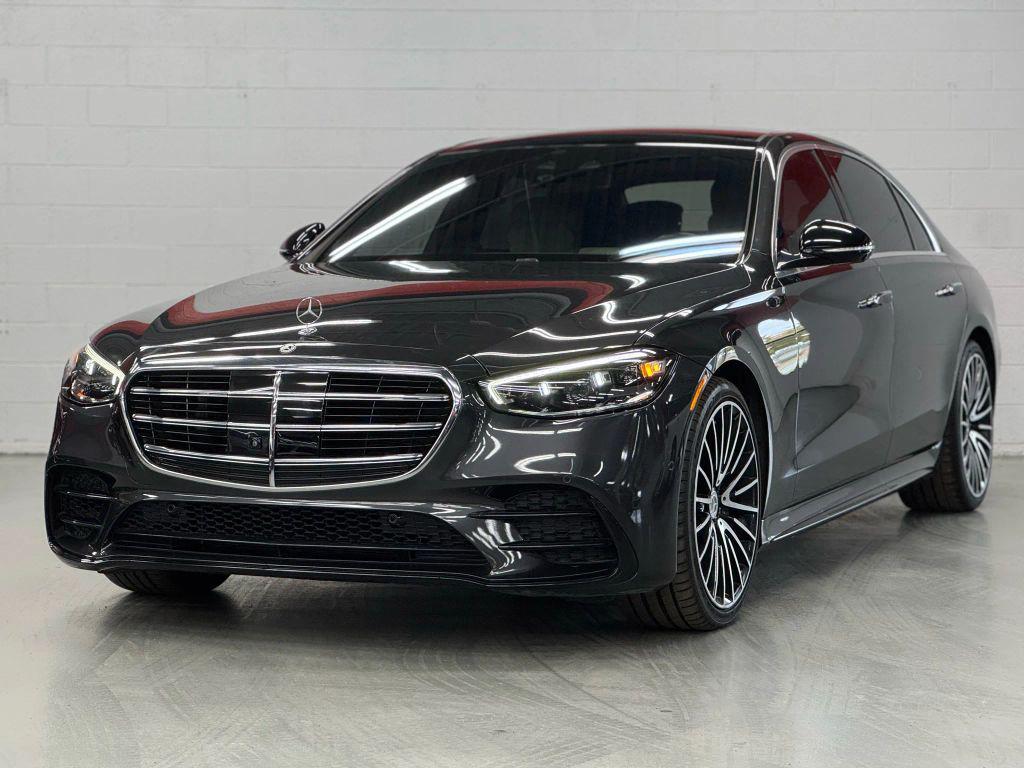 used 2022 Mercedes-Benz S-Class car, priced at $63,999