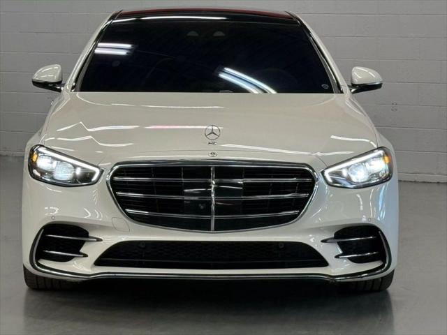 used 2022 Mercedes-Benz S-Class car, priced at $61,995