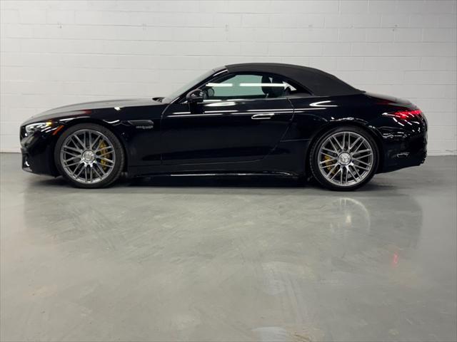 used 2022 Mercedes-Benz AMG SL 63 car, priced at $89,995