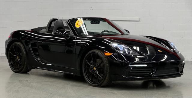 used 2021 Porsche 718 Boxster car, priced at $54,995