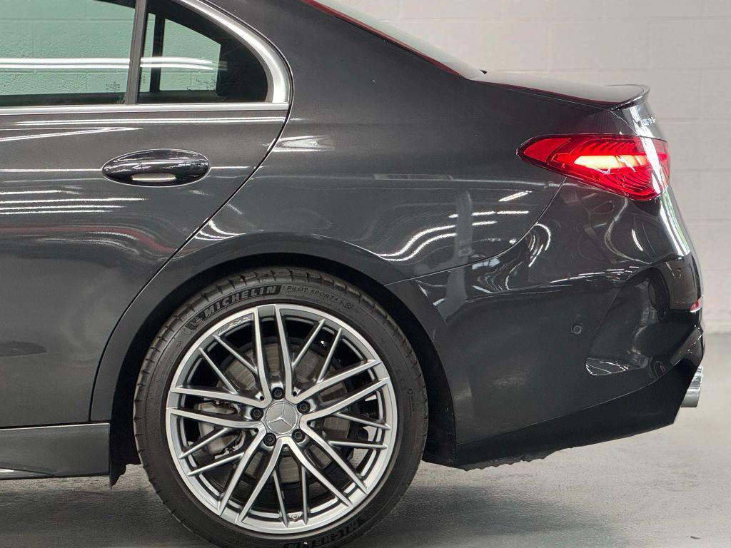used 2023 Mercedes-Benz AMG C 43 car, priced at $43,999
