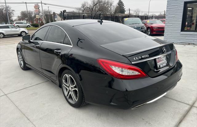 used 2015 Mercedes-Benz CLS-Class car, priced at $17,995