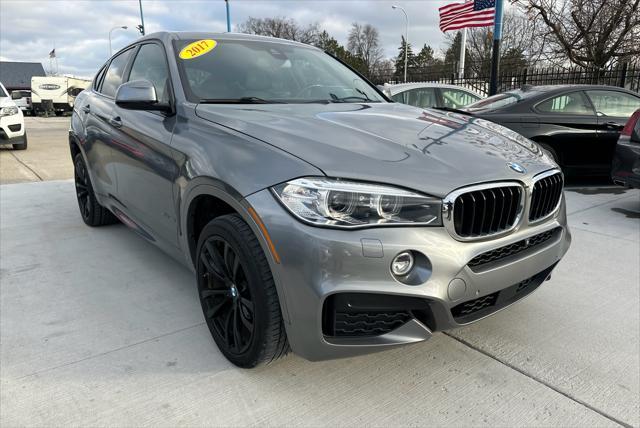 used 2017 BMW X6 car, priced at $27,995