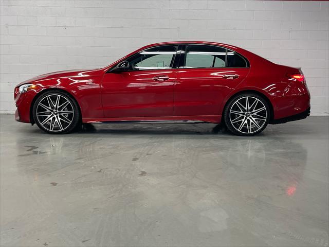 used 2023 Mercedes-Benz AMG C 43 car, priced at $44,995