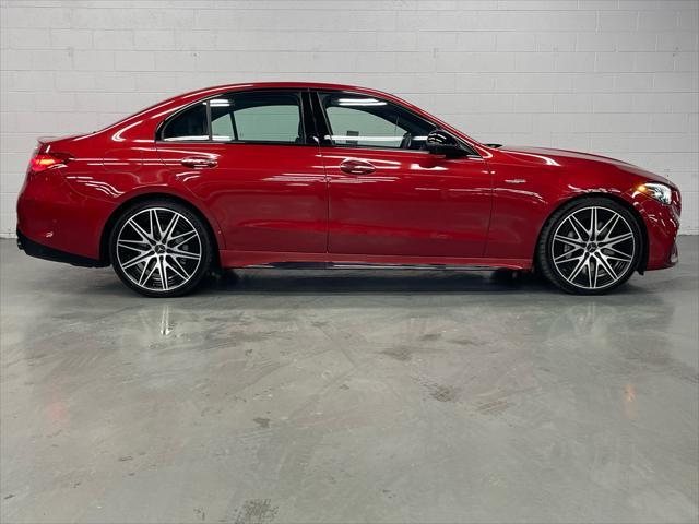 used 2023 Mercedes-Benz AMG C 43 car, priced at $44,995