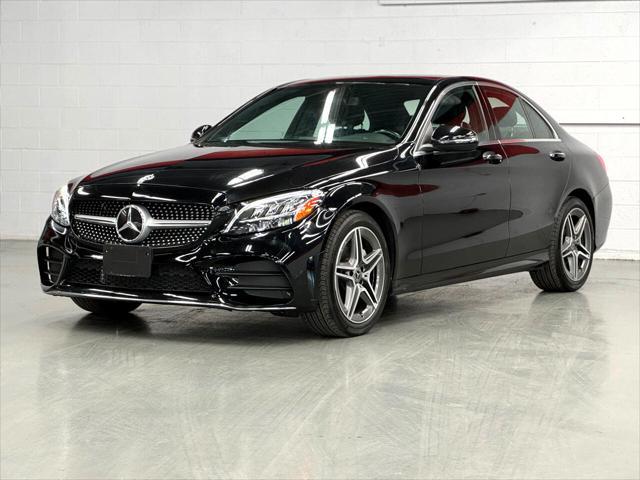 used 2021 Mercedes-Benz C-Class car, priced at $29,999