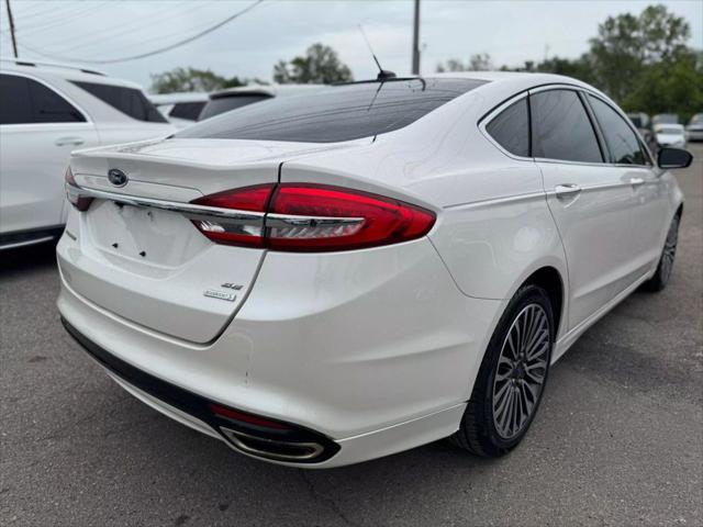 used 2017 Ford Fusion car, priced at $9,895