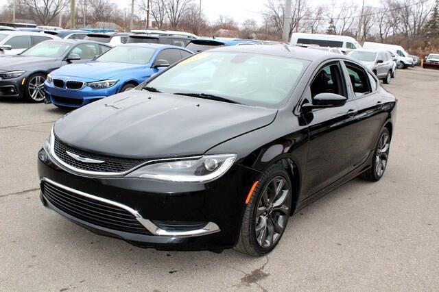 used 2015 Chrysler 200 car, priced at $9,895