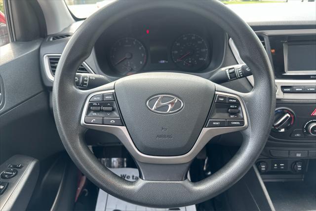 used 2020 Hyundai Accent car, priced at $9,895