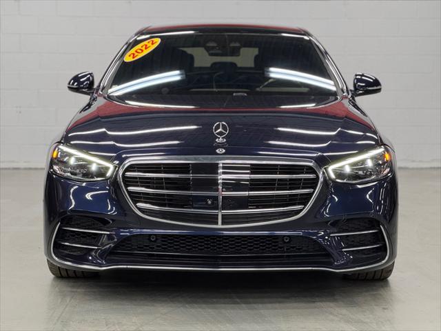 used 2022 Mercedes-Benz S-Class car, priced at $63,995