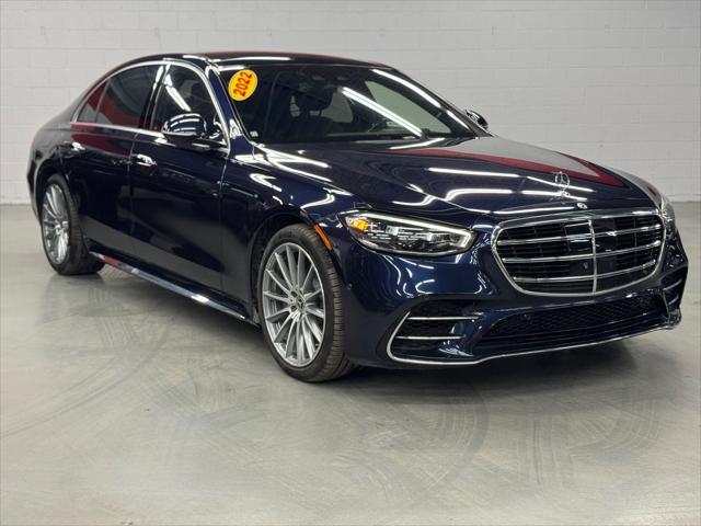 used 2022 Mercedes-Benz S-Class car, priced at $63,995