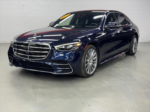 used 2022 Mercedes-Benz S-Class car, priced at $63,995