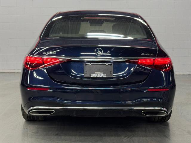 used 2022 Mercedes-Benz S-Class car, priced at $63,995