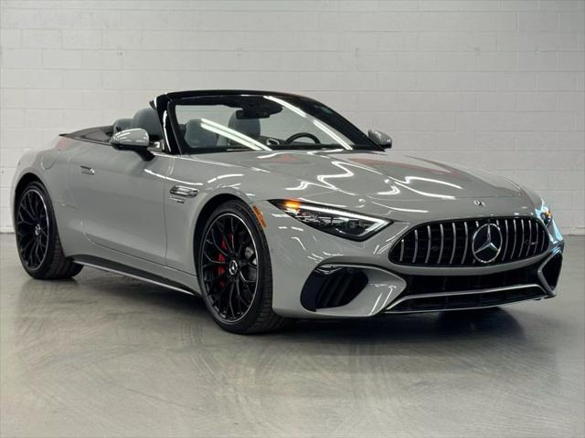 used 2022 Mercedes-Benz AMG SL 55 car, priced at $77,995