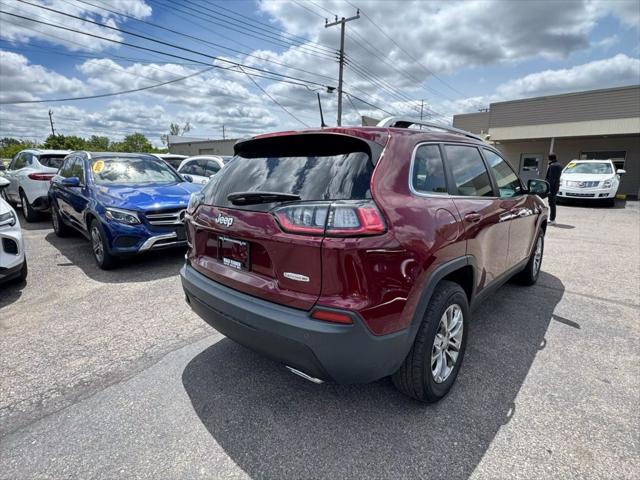 used 2021 Jeep Cherokee car, priced at $16,995
