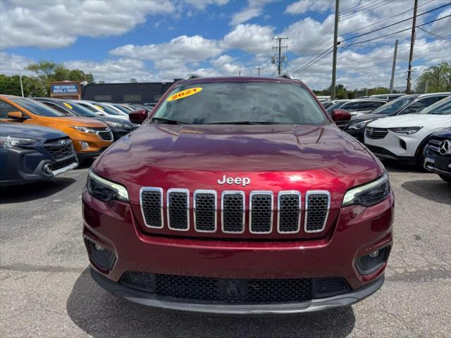 used 2021 Jeep Cherokee car, priced at $16,995