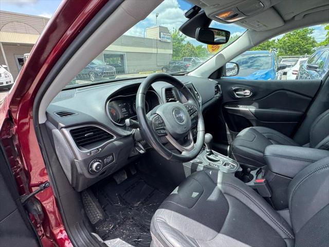 used 2021 Jeep Cherokee car, priced at $16,995