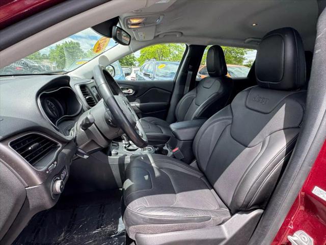 used 2021 Jeep Cherokee car, priced at $16,995