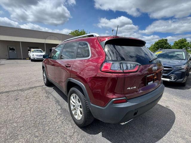 used 2021 Jeep Cherokee car, priced at $16,995