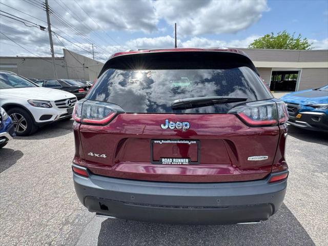 used 2021 Jeep Cherokee car, priced at $16,995