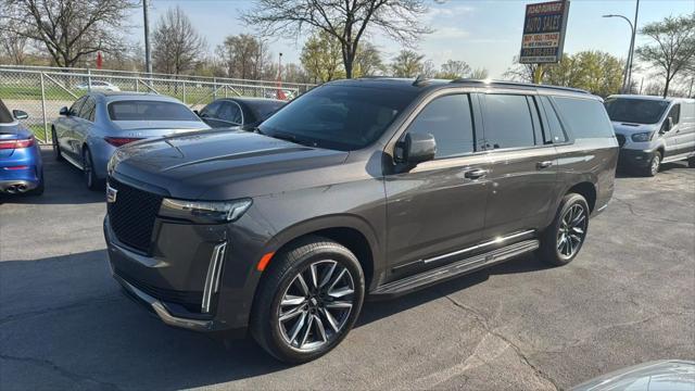 used 2021 Cadillac Escalade ESV car, priced at $62,995