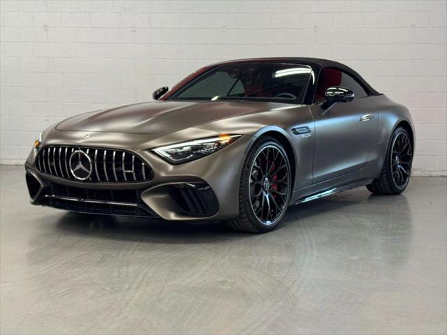 used 2022 Mercedes-Benz AMG SL 55 car, priced at $81,995