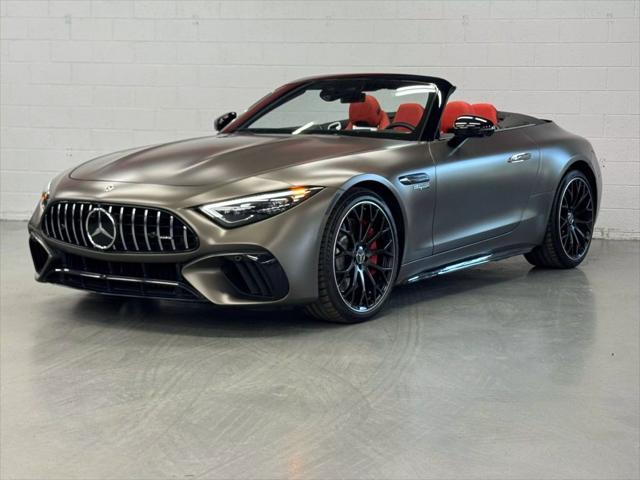 used 2022 Mercedes-Benz AMG SL 55 car, priced at $81,995