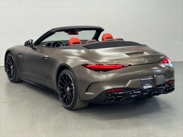 used 2022 Mercedes-Benz AMG SL 55 car, priced at $81,995