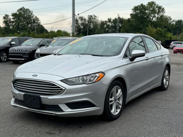 used 2018 Ford Fusion Hybrid car, priced at $16,999