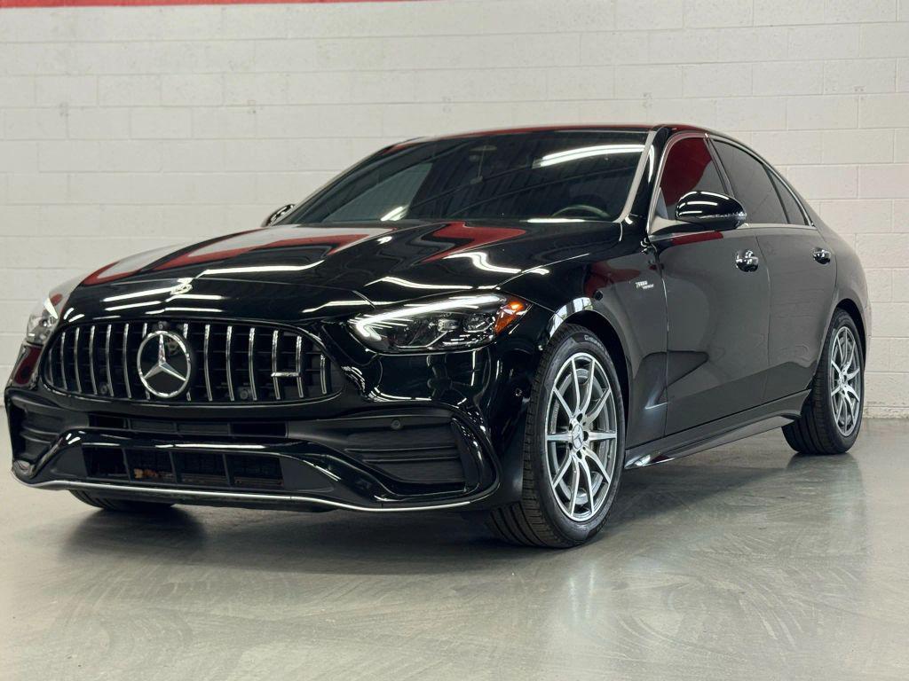 used 2023 Mercedes-Benz AMG C 43 car, priced at $44,995