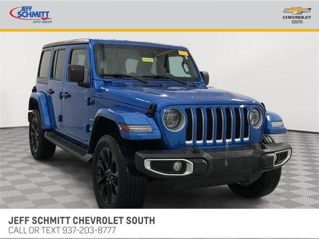 used 2021 Jeep Wrangler Unlimited 4xe car, priced at $38,788