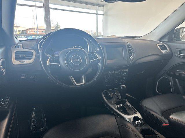 used 2021 Jeep Compass car, priced at $17,388