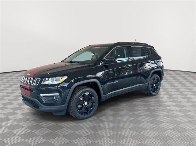 used 2021 Jeep Compass car, priced at $17,388
