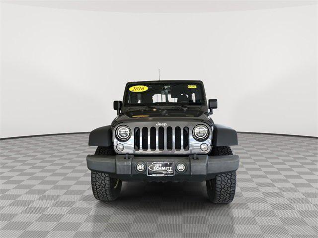 used 2016 Jeep Wrangler Unlimited car, priced at $22,563