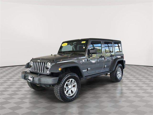 used 2016 Jeep Wrangler Unlimited car, priced at $22,563