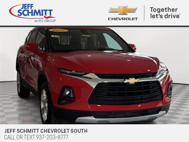 used 2022 Chevrolet Blazer car, priced at $25,988